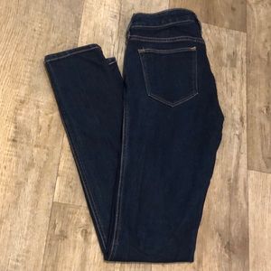 H&M Jeans Size 25 Dark Skinny Low Waist Juniors